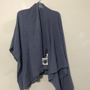NWT Carol & Co Cashmere Wool Italy Cape Poncho